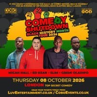 COBO : Comedy Shutdown | Black History Month Special - London