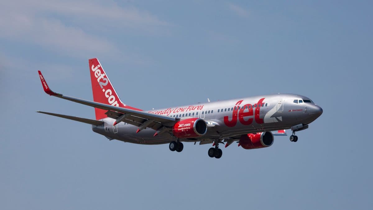 Jet2 Flight Diverted to Manchester Airport Following Lightning Strike