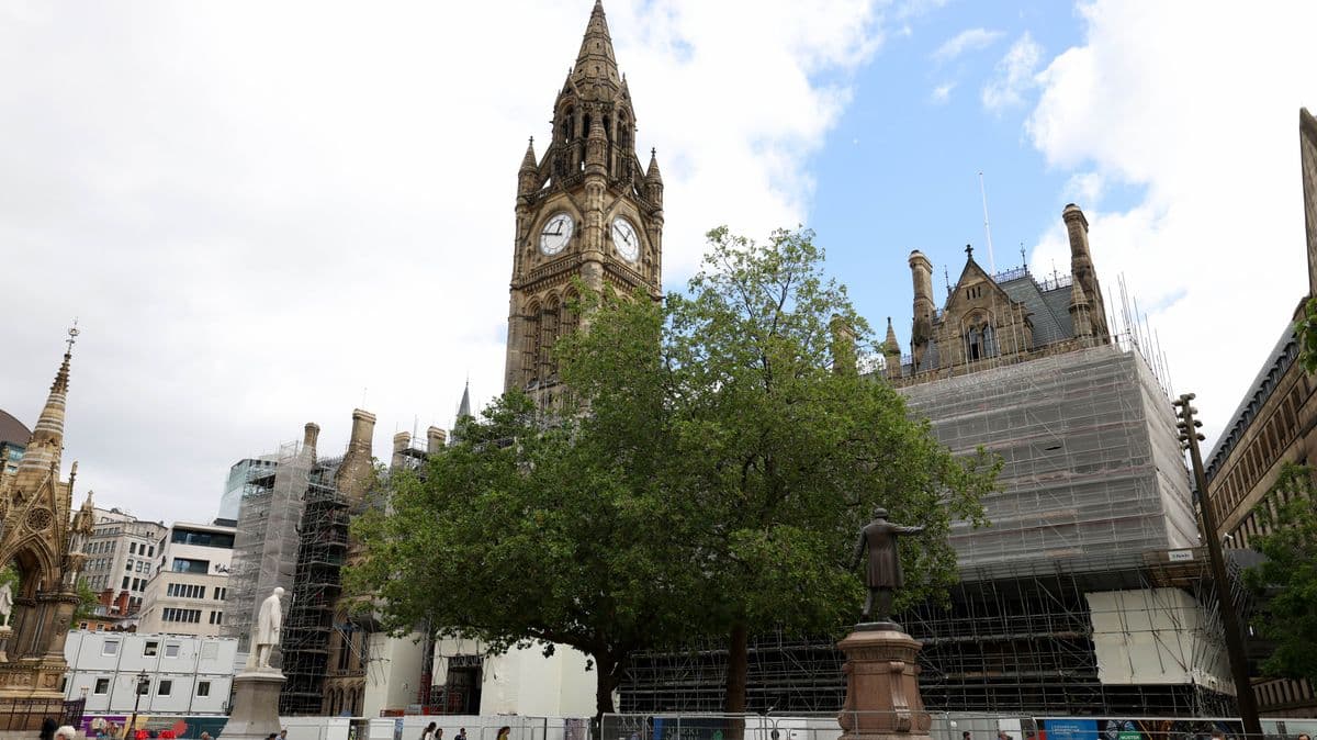 Manchester Town Hall Restoration Enters Final Stages Ahead of 2027 Reopening