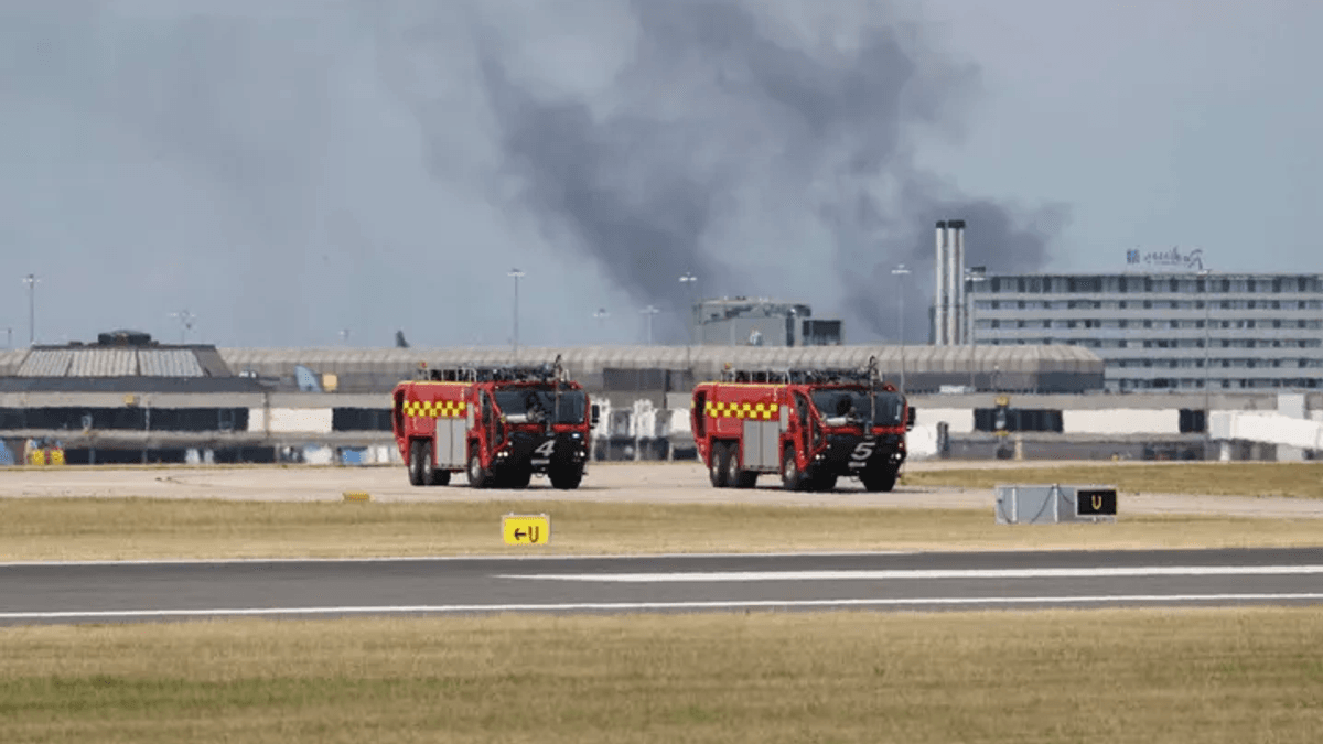 Fire Crews Tackle Wythenshawe House Fire Near Manchester Airport