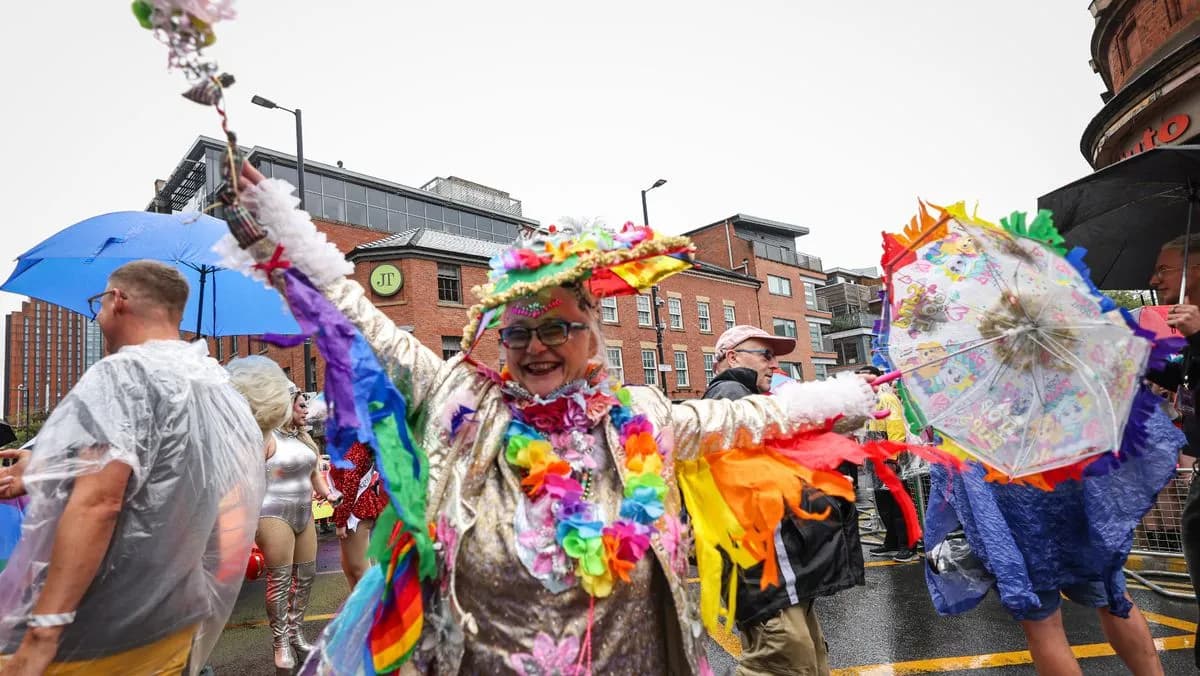 Thousands Brave the Rain for Manchester Village Pride Parade