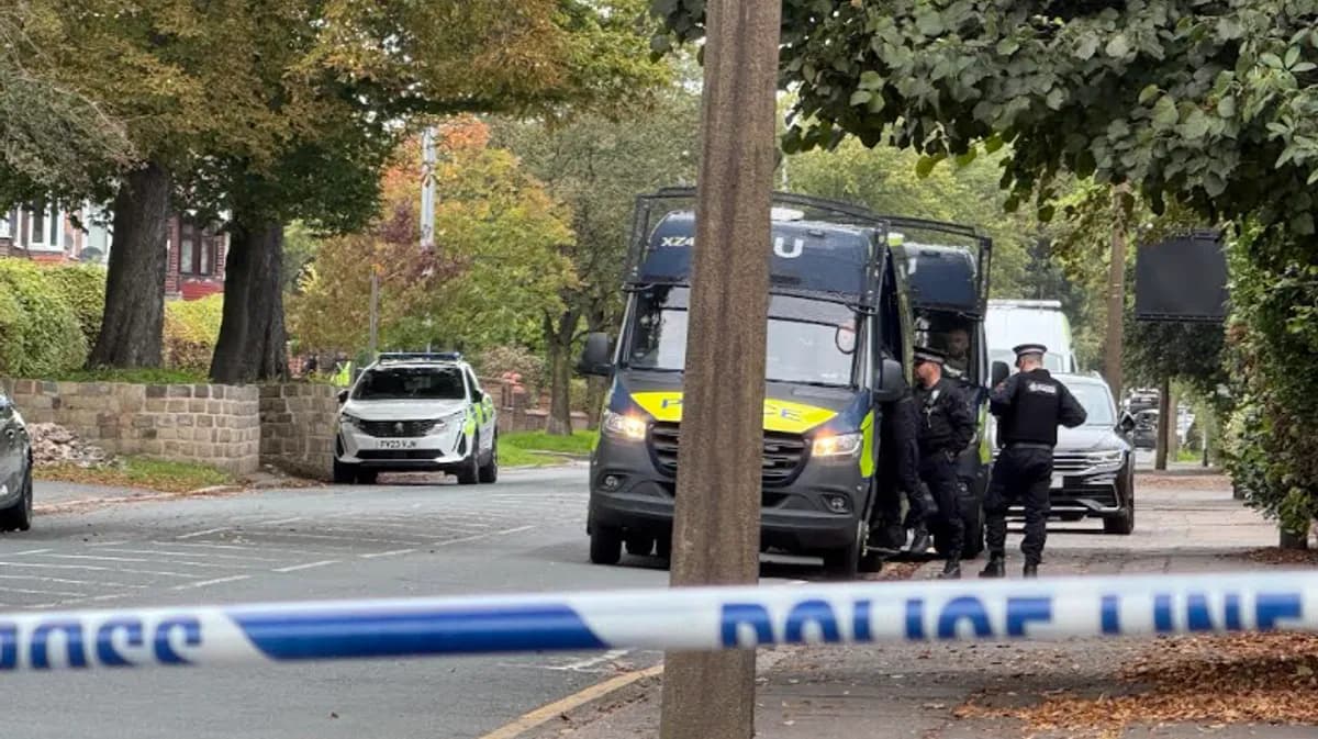 Salford Police Cordon Linked to Northern Quarter Counter-Terrorism Arrests