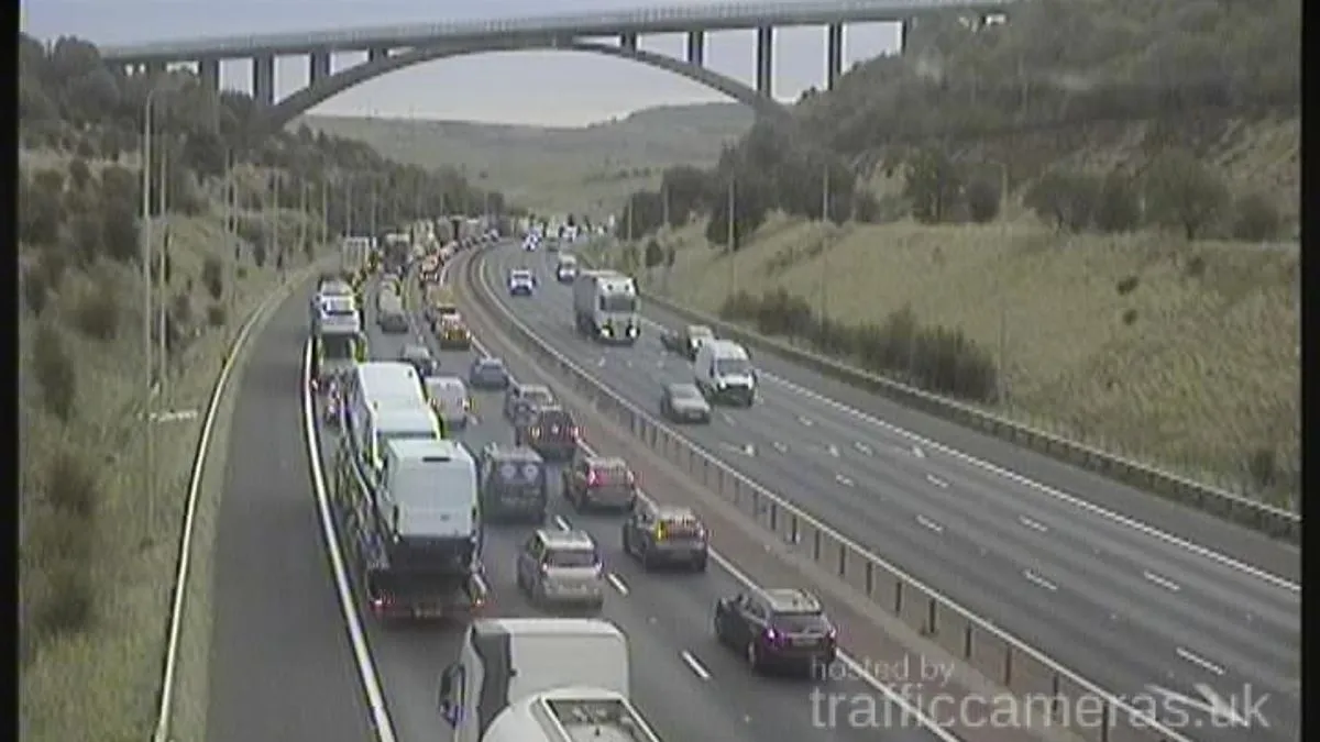 M62 Eastbound Reopens After Crash Causes 90-Minute Delays Near Rochdale