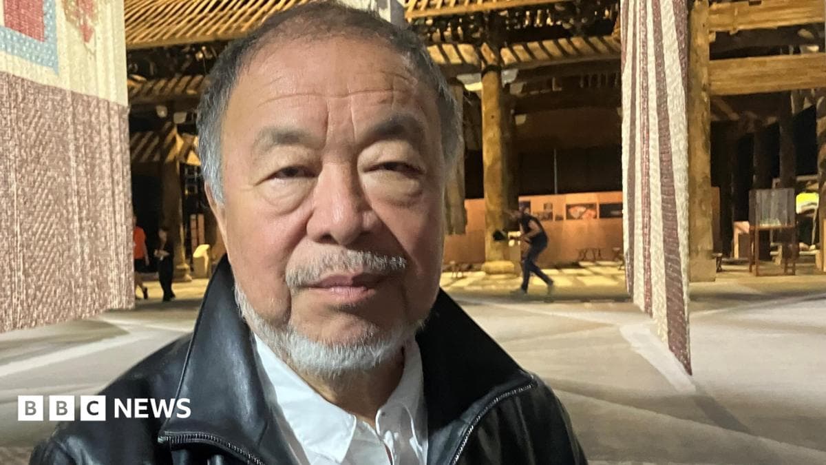 Ai Weiwei Praises Manchester's Cultural Ambition as Aviva Studios Exhibition Opens